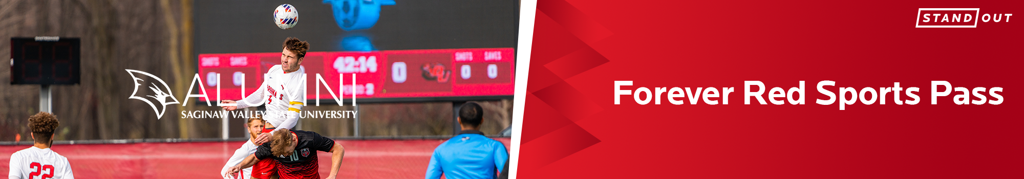 Forever Red Sports Pass banner